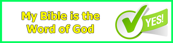 My Bible is the Word of God