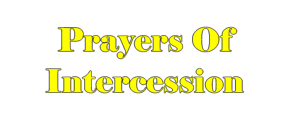 Prayers Of Intercession